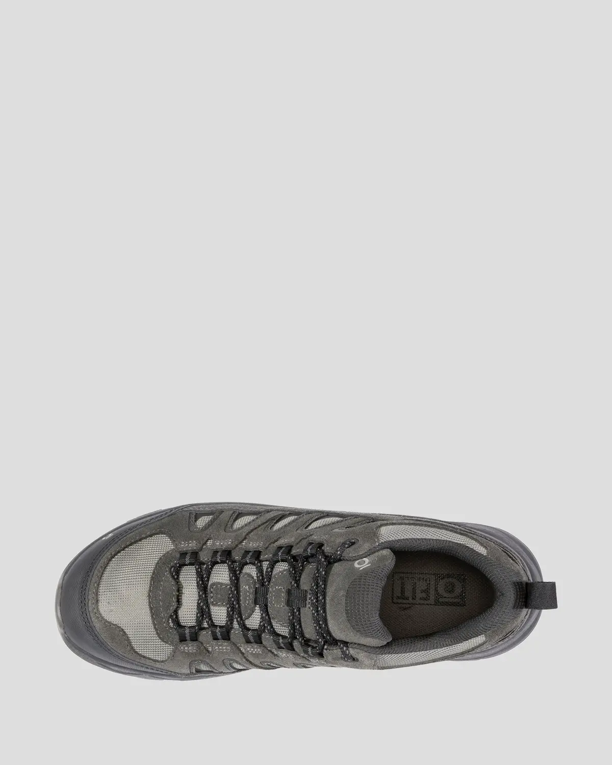 Men's Oboz Sawtooth Ascent Low B-Dry Shoes - Charcoal 4