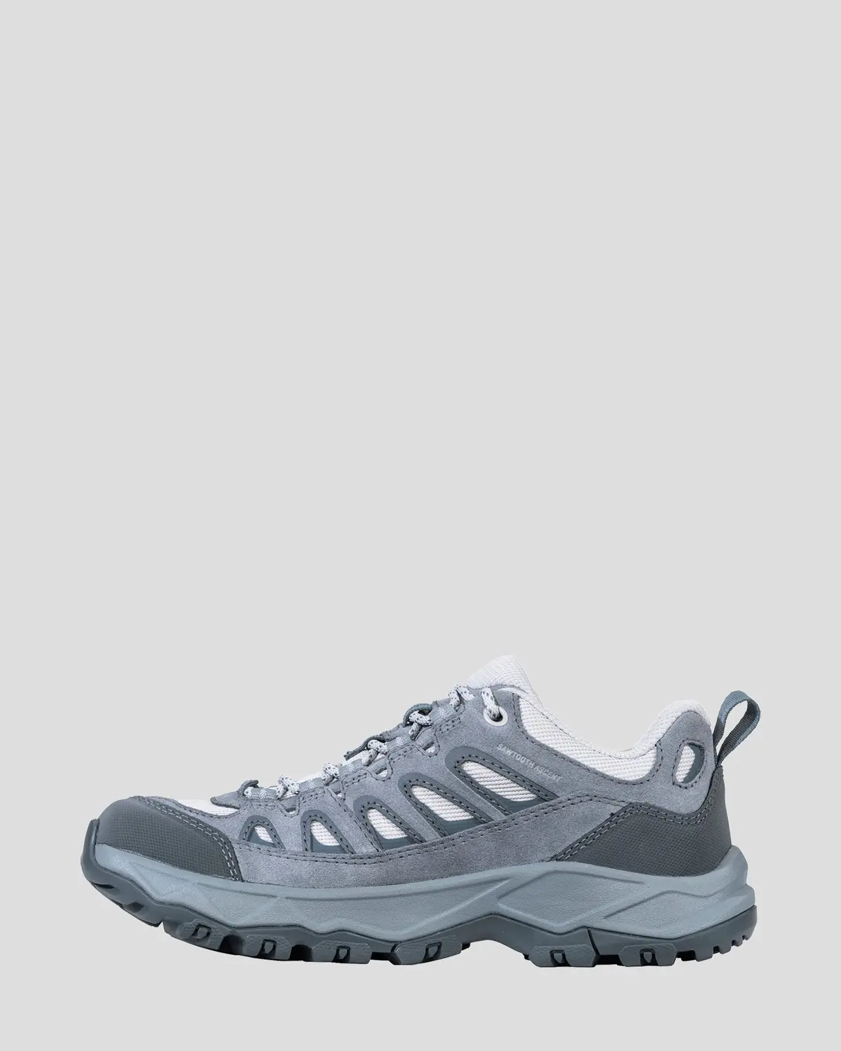 Women's Oboz Sawtooth Ascent Low B-Dry Shoes - Gray Owl 3