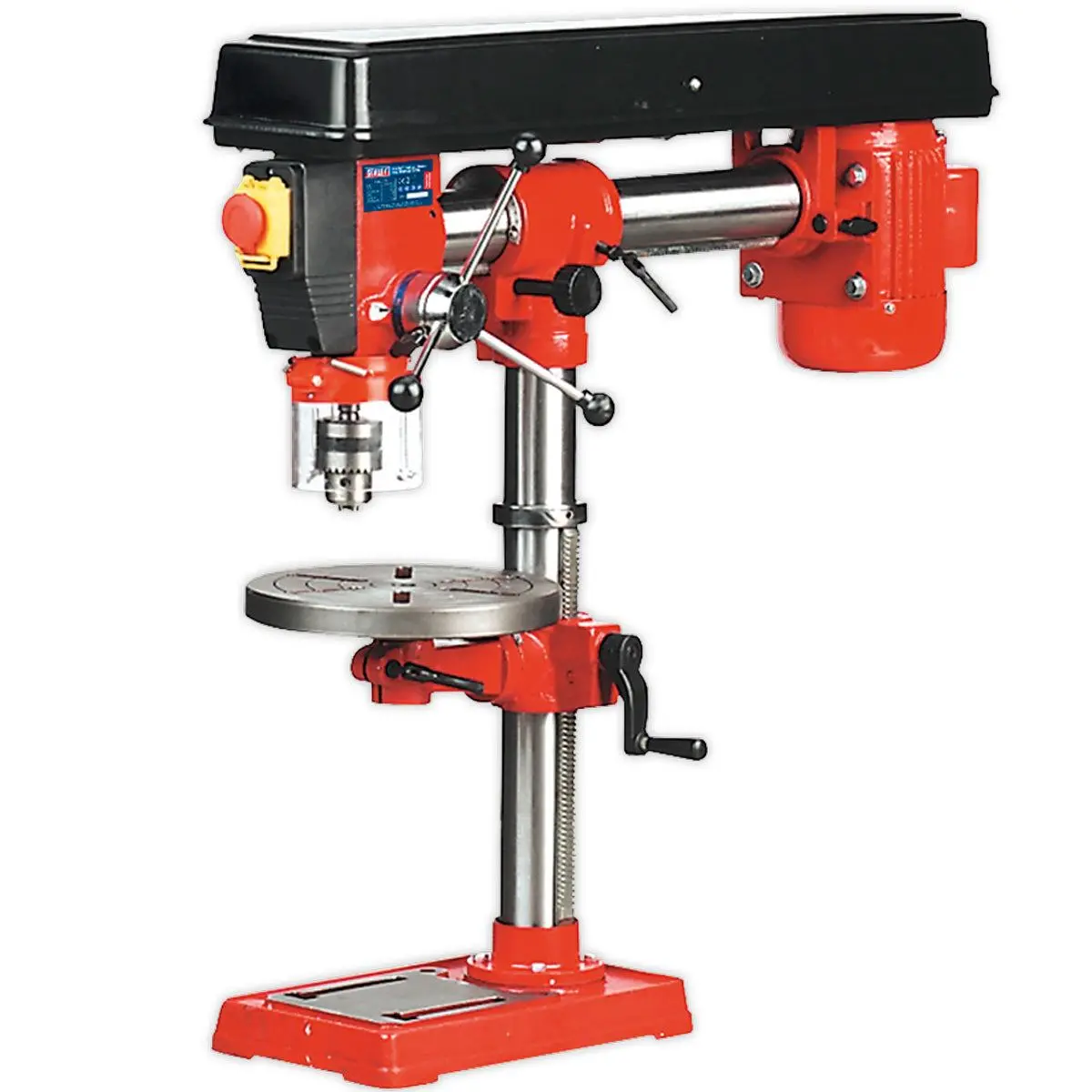 Sealey Gdm790br 5-Speed Radial Pillar Drill Bench 230V/550W 1
