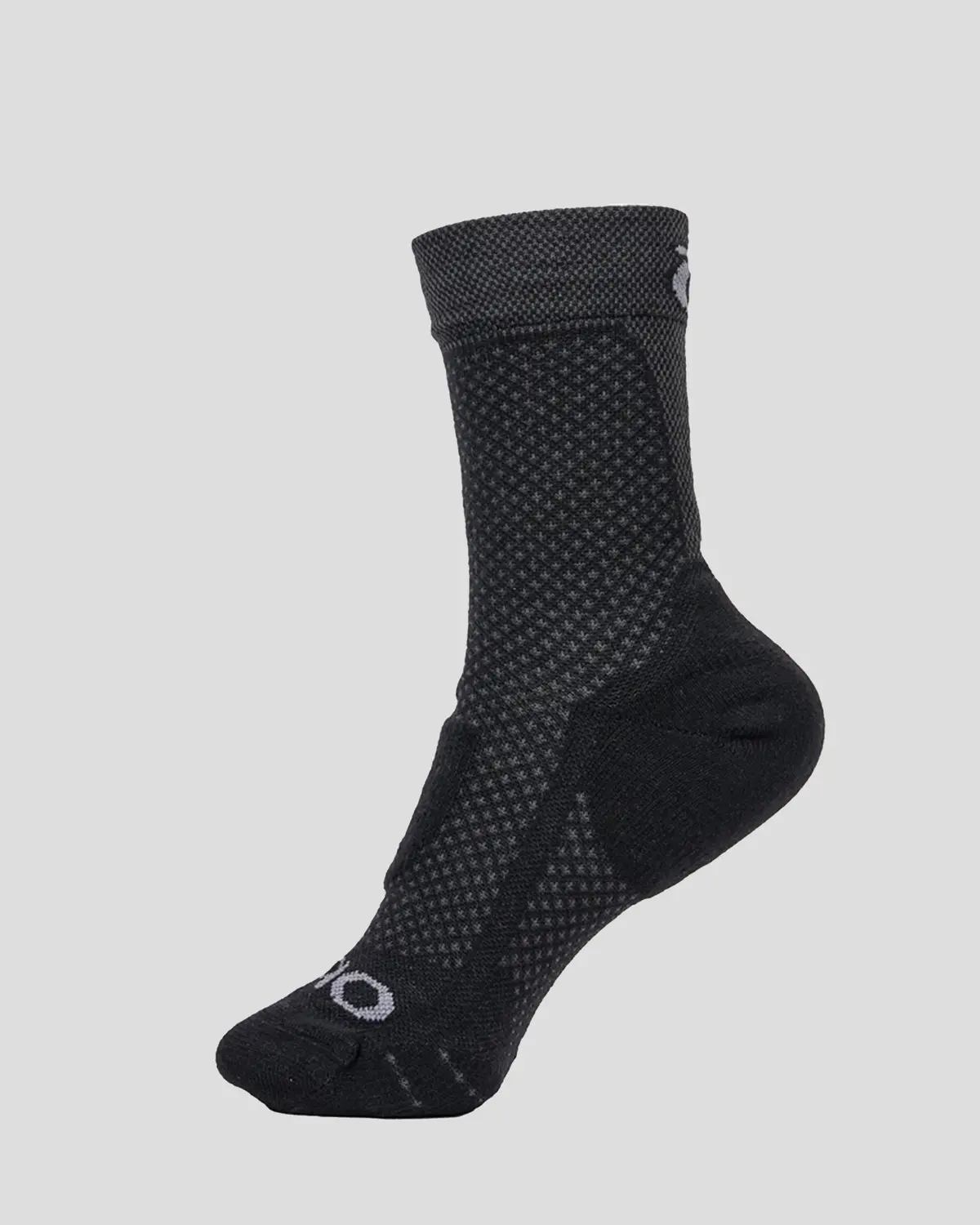 Oboz Katabatic Lightweight Hike Sock - Black Sea 1