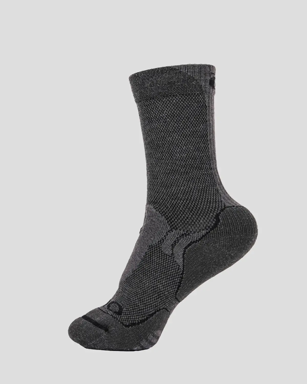 Oboz Sawtooth Midweight Hike Sock - Hazy Gray 1