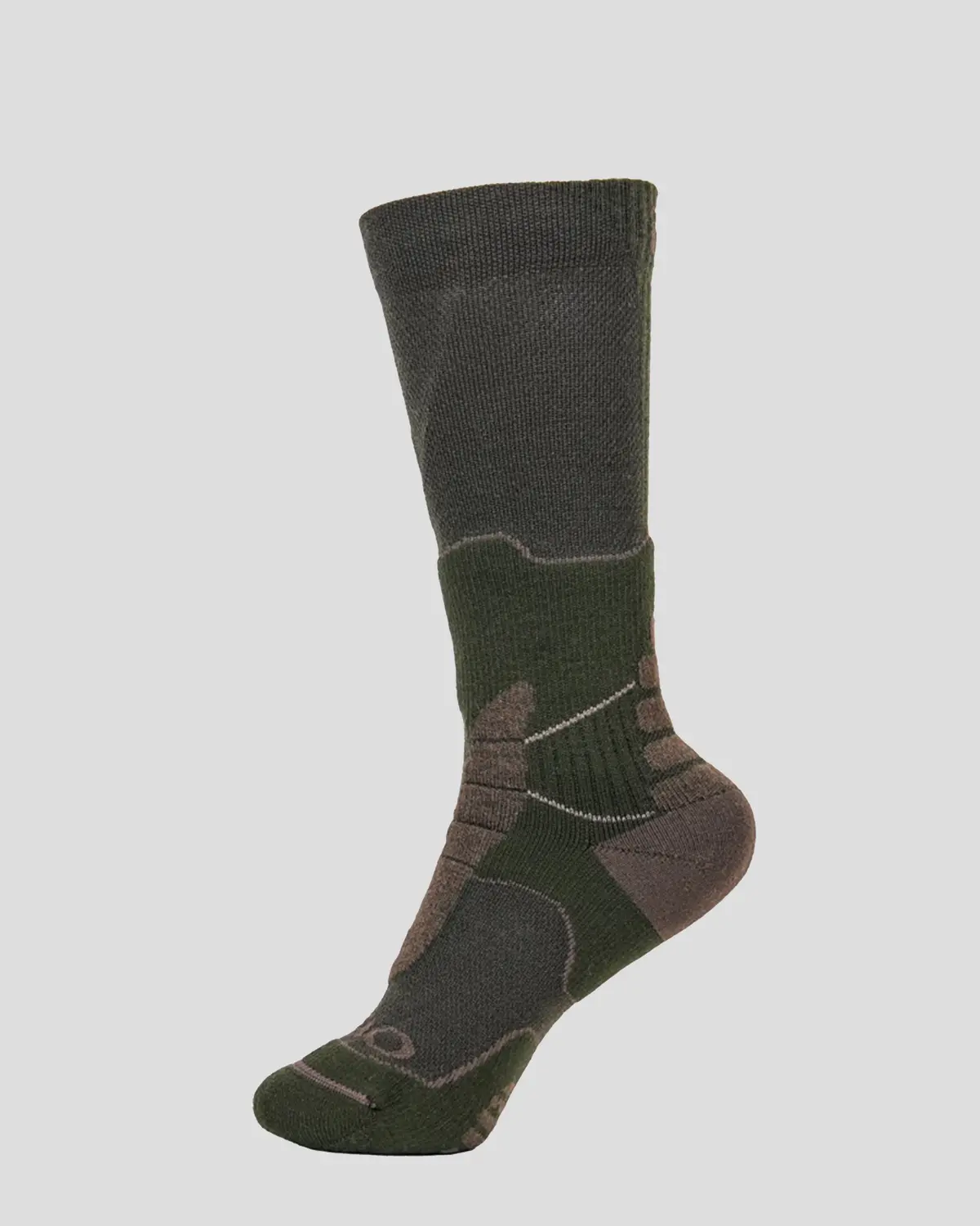 Oboz Bridger Heavyweight Hike Sock - Olive Branch 1