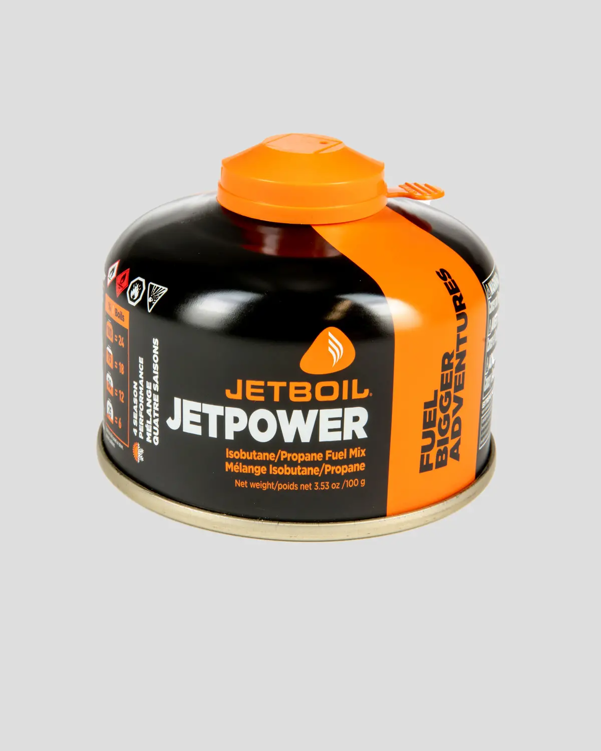 Jetboil Jetpower Fuel 100G - Black/Orange 1
