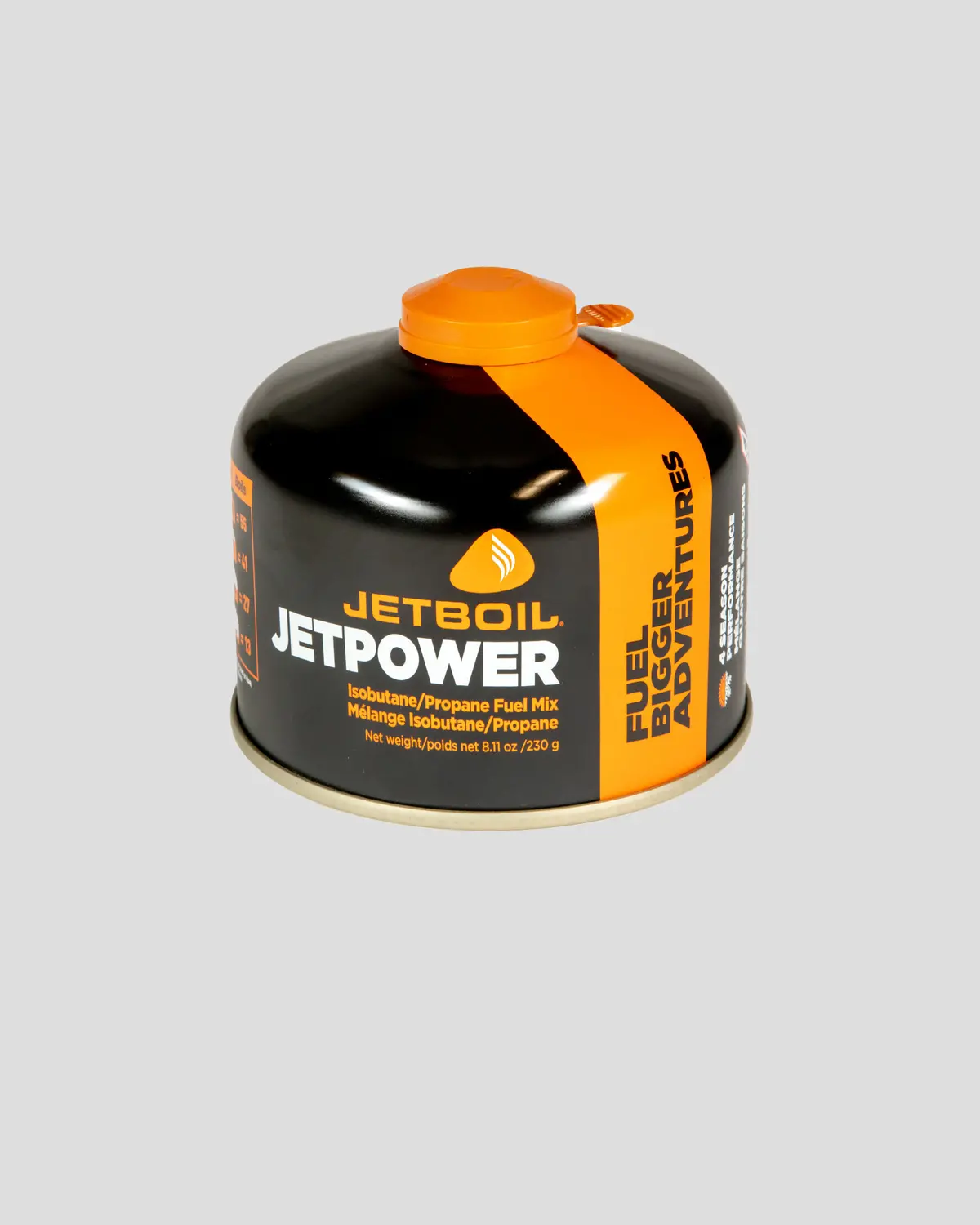 Jetboil Jetpower Fuel 230G - Black/Orange 1