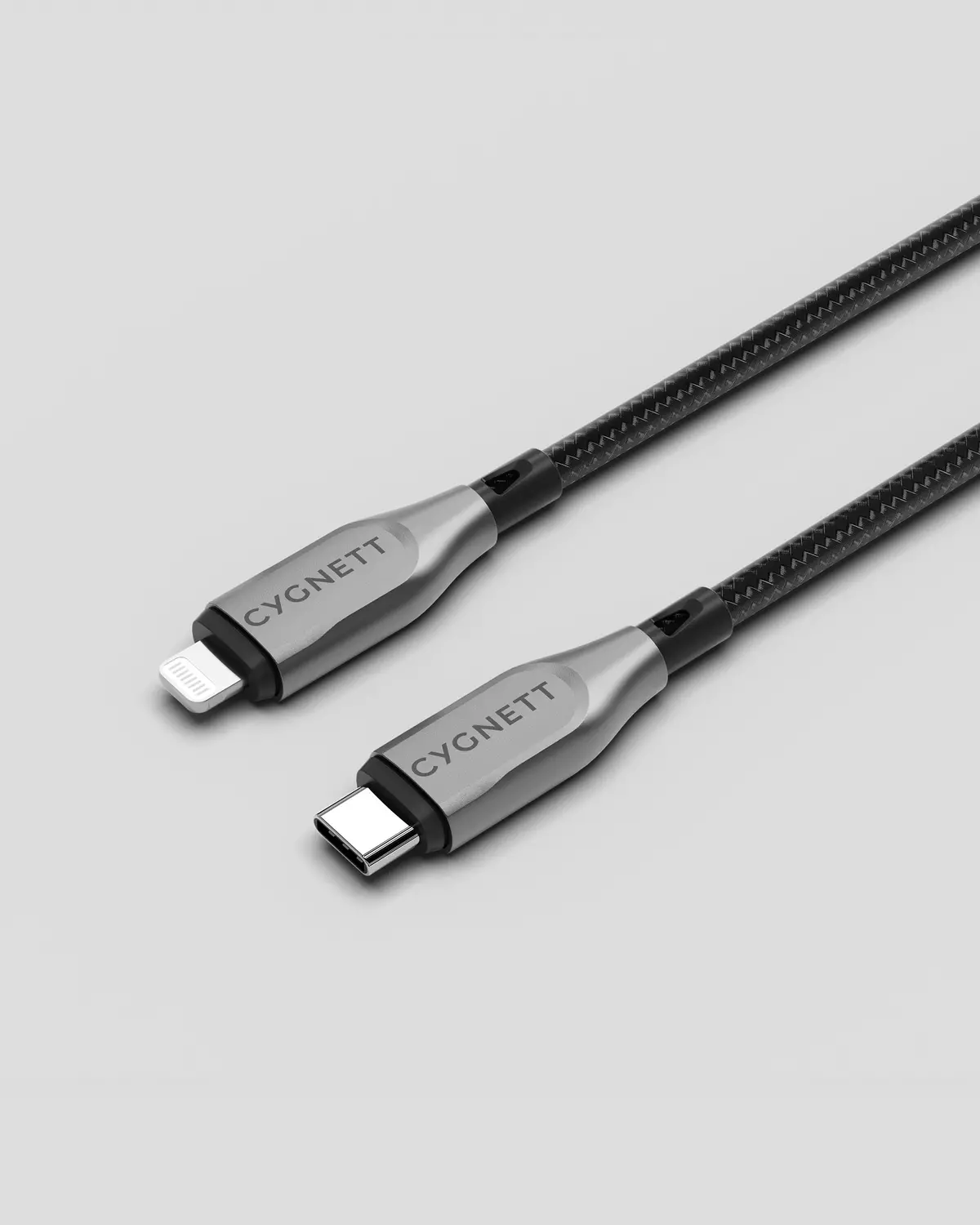 Cygnett Armoured Lightning To Usb-C Cable - 1M - Black 1