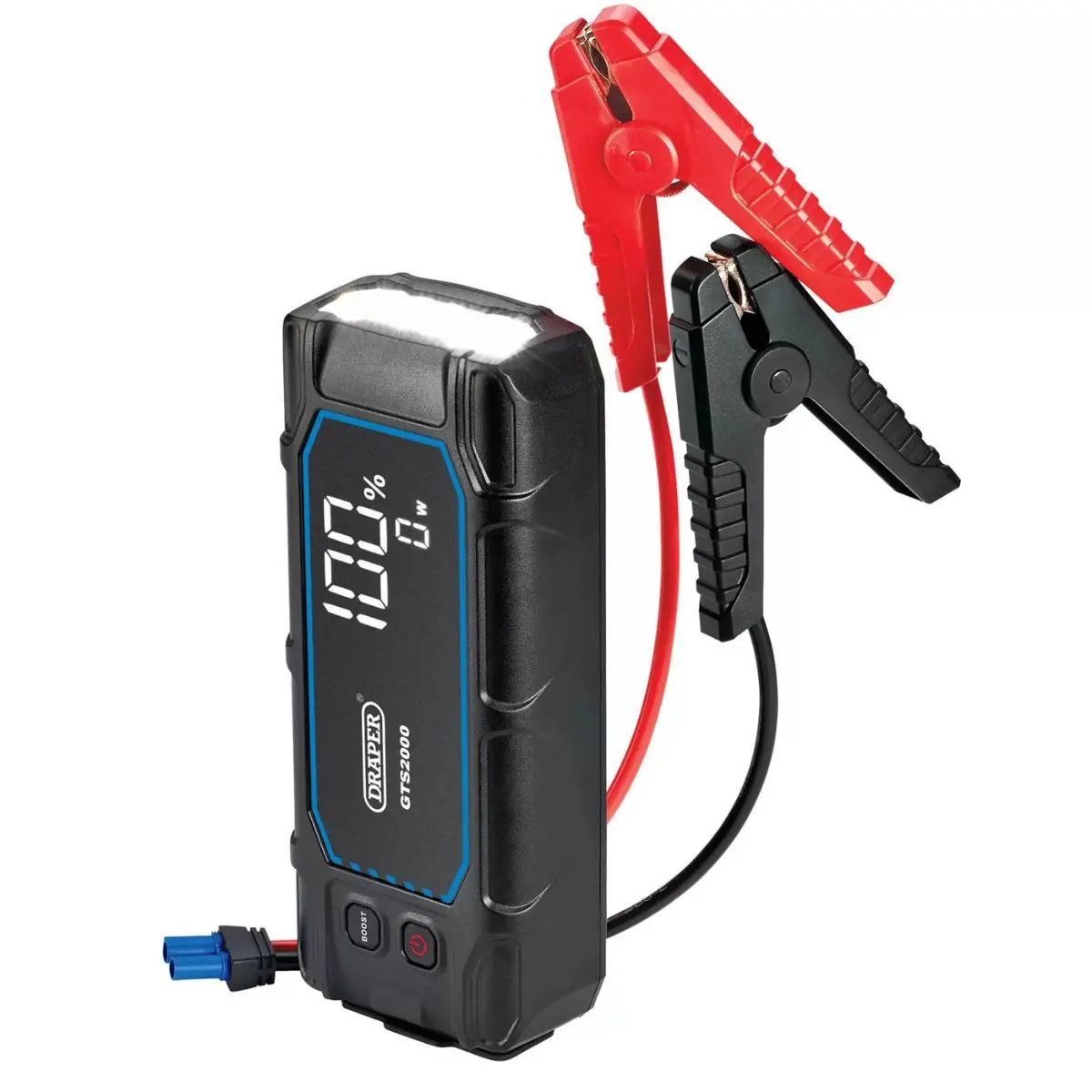 Draper Gts2000 12V Jump Starter With Digital Display 2000A High-Power Car Battery Booster 23741 1