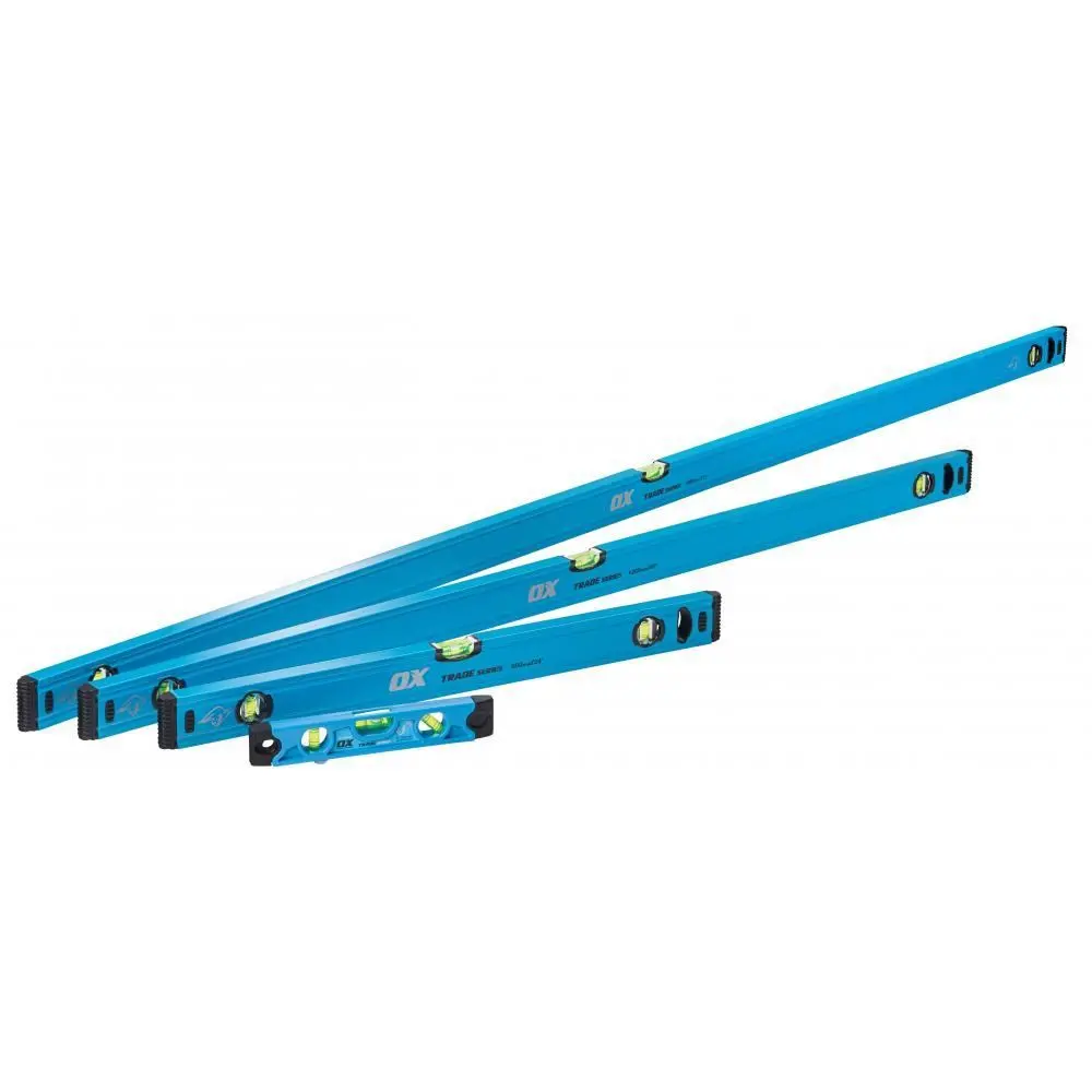 Ox Trade Spirit Level Pack Of 4 Ox-T500404 1