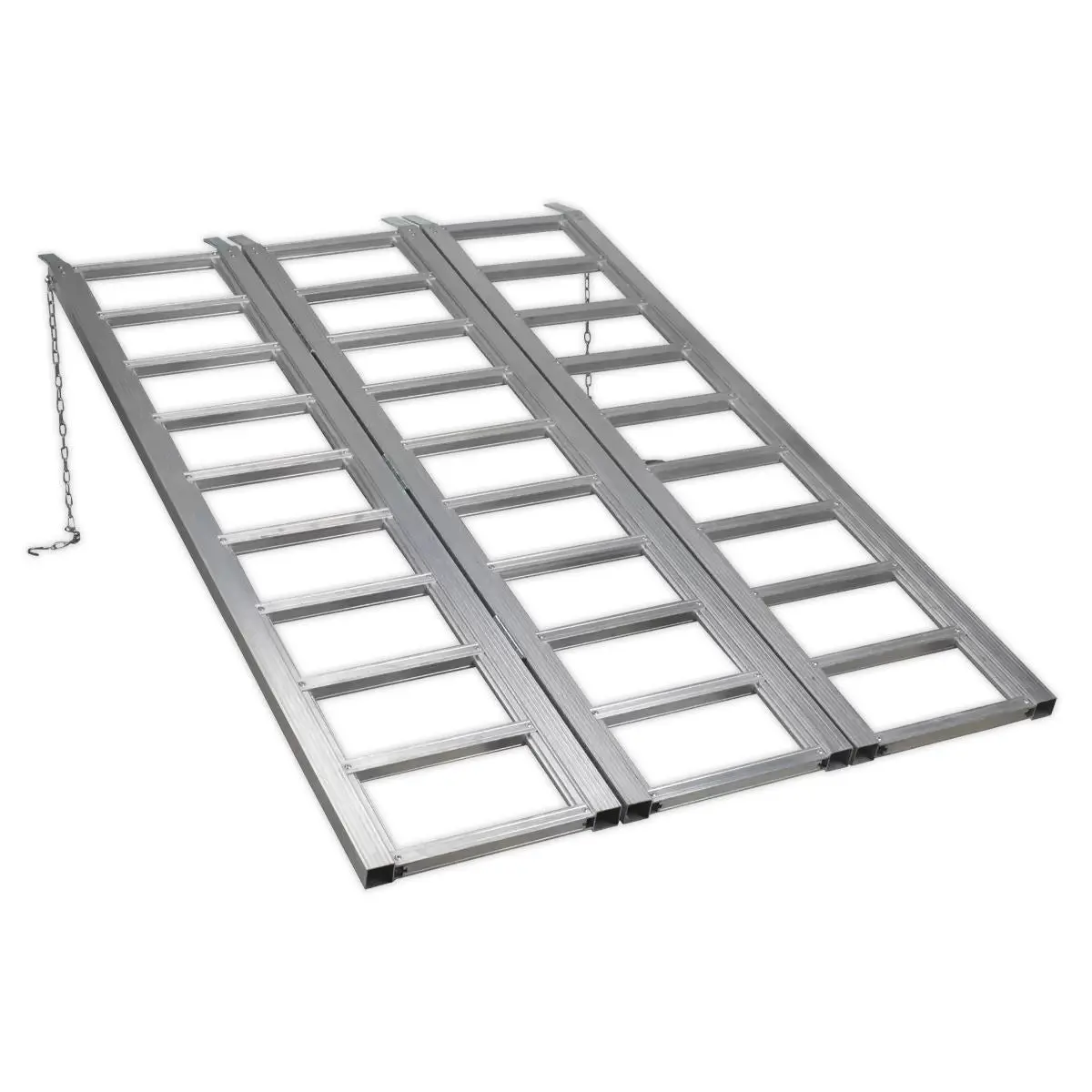 Sealey Flr680t Mini Tractor Ramp Wide Tri-Fold 680Kg Capacity 1