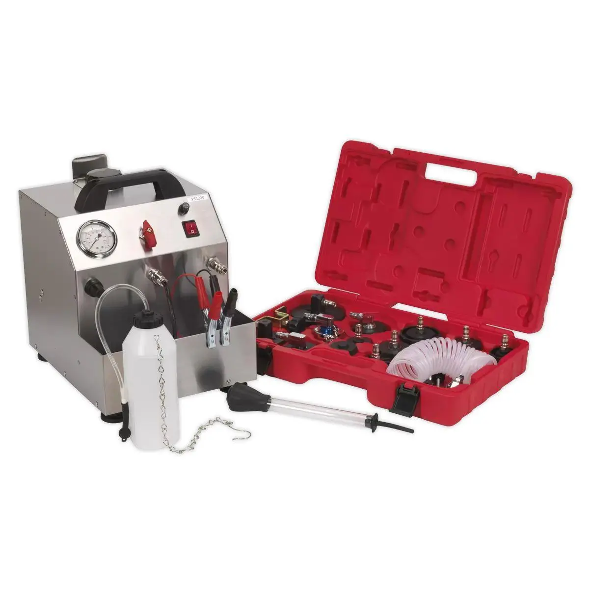 Sealey Vs0207 Brake & Clutch Pressure Bleeder Kit 12V 2