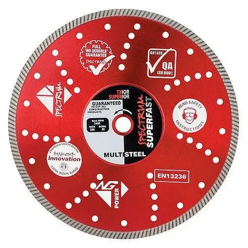 Ox Spectrum 230Mm Superfast Pro Turbo Diamond Blade Tx10r-230/22 1