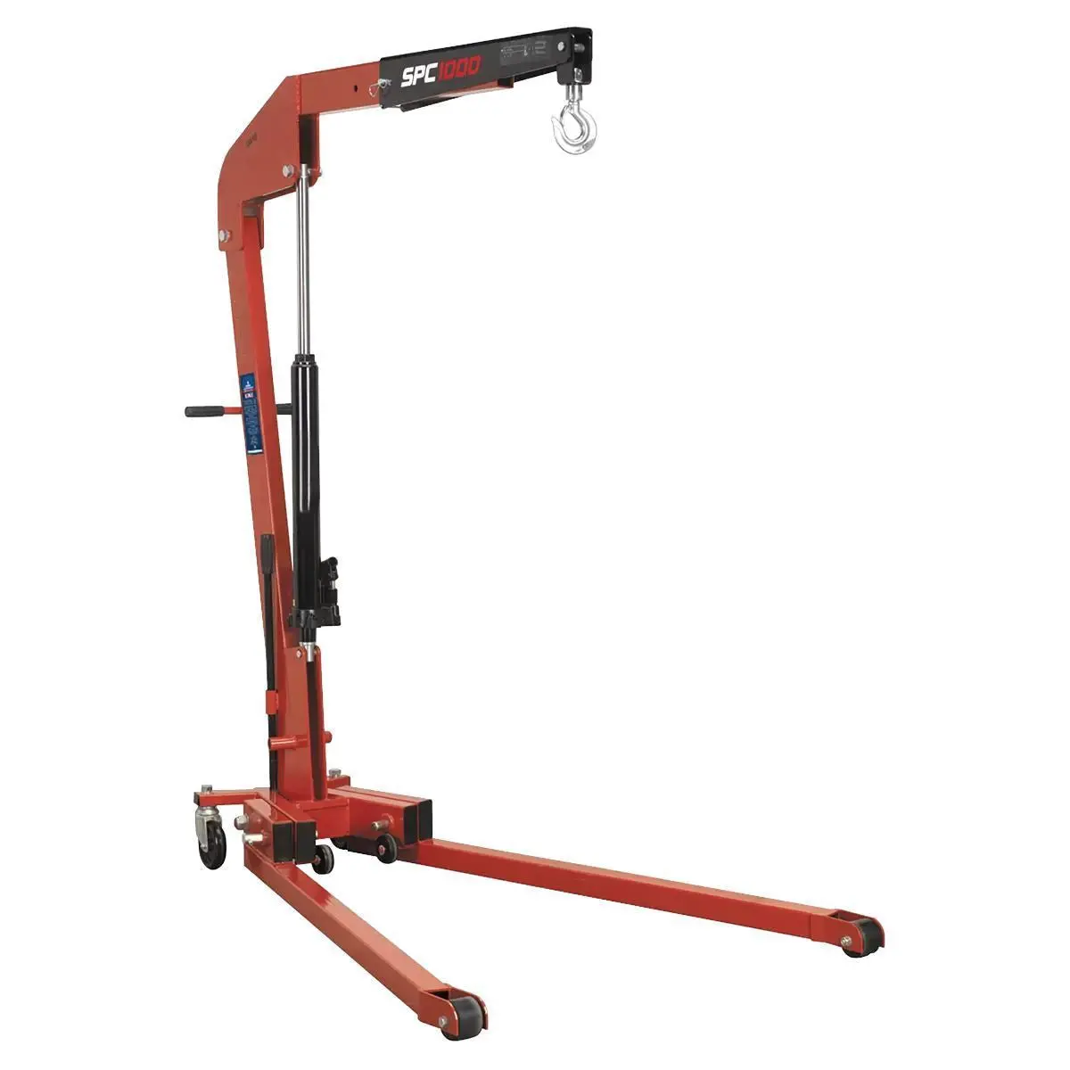 Sealey Spc1000 1 Tonne Folding Engine Crane 1