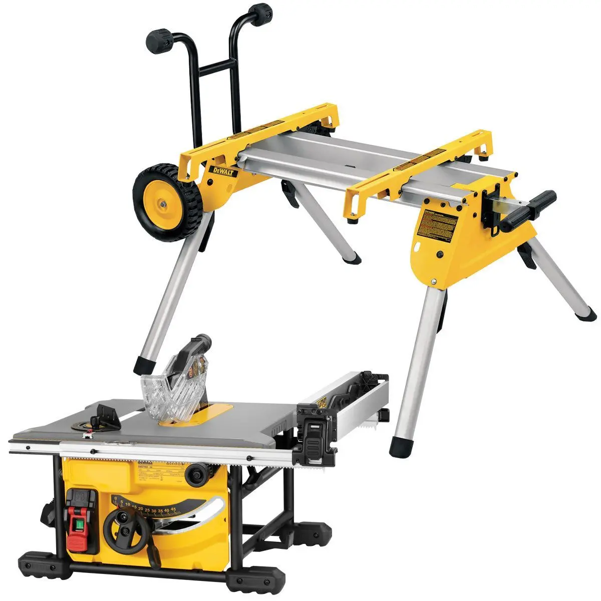 Dewalt Dwe7485 240V 210Mm Compact Table Saw 1850W With De7400 Stand 1