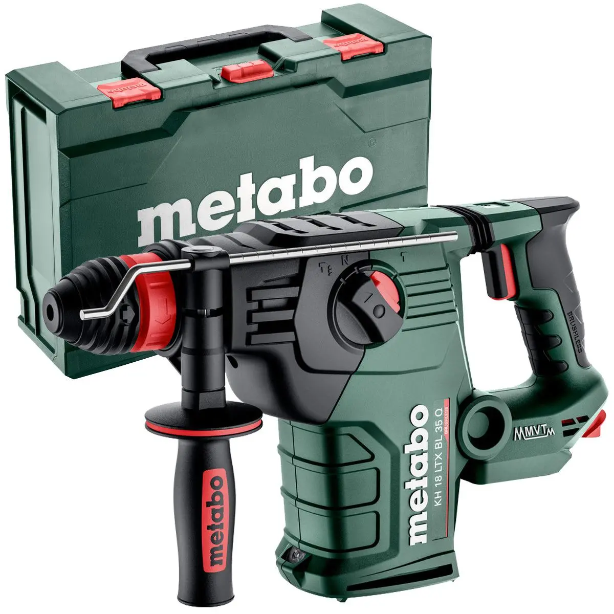 Metabo Kh 18 Ltx Bl 35 Q 18V Brushless 3 Mode Sds+ Rotary Hammer Drill Body Only & Metabox 600813840 1