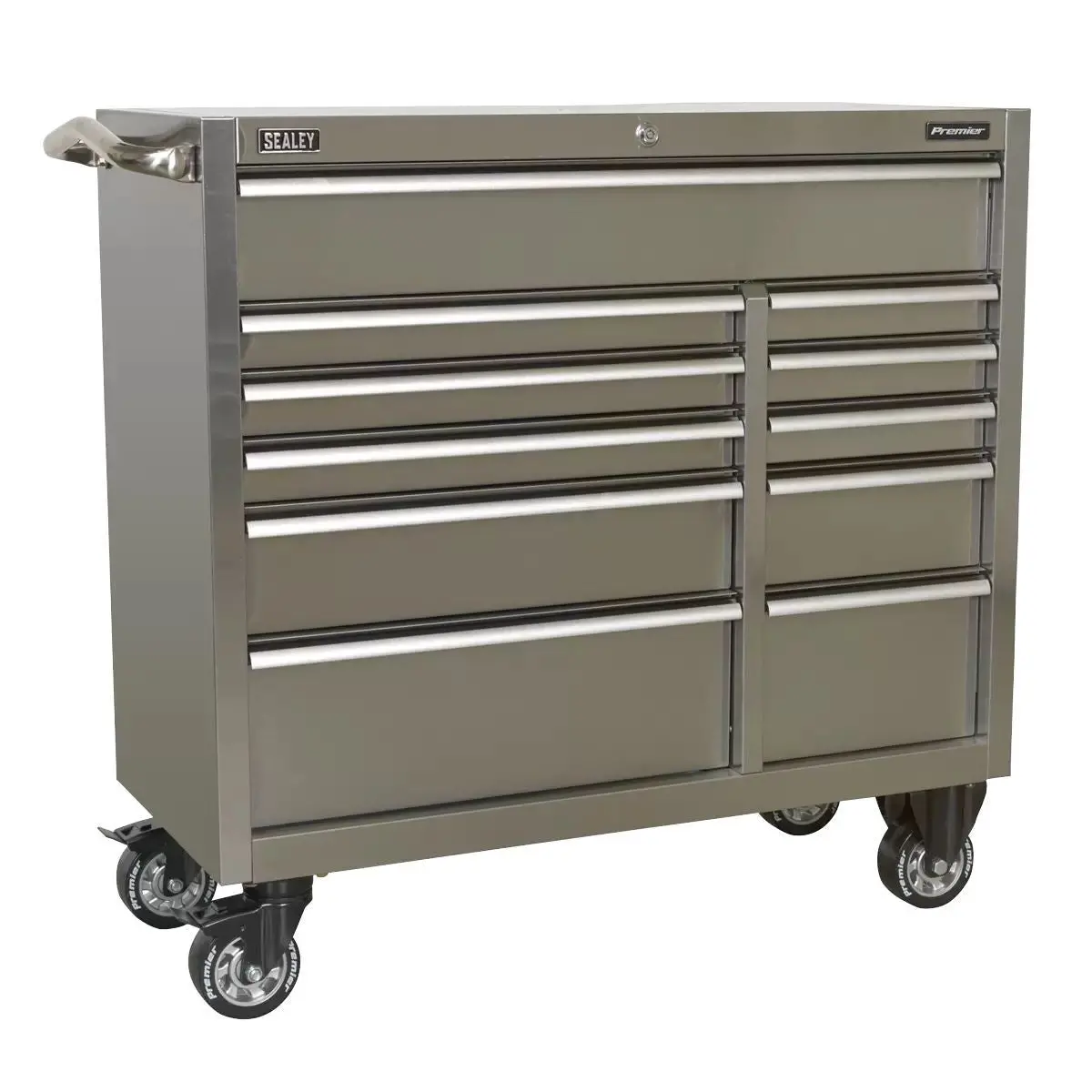 Sealey Ptb105511ss 11 Drawer Extra-Wide Stainless Steel Heavy-Duty Rollcab 1055Mm 1