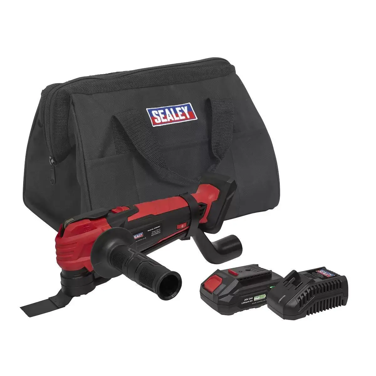 Sealey Cp20vmtkit1 20V Cordless Oscillating Multi-Tool Kit With Battery & Charger 1
