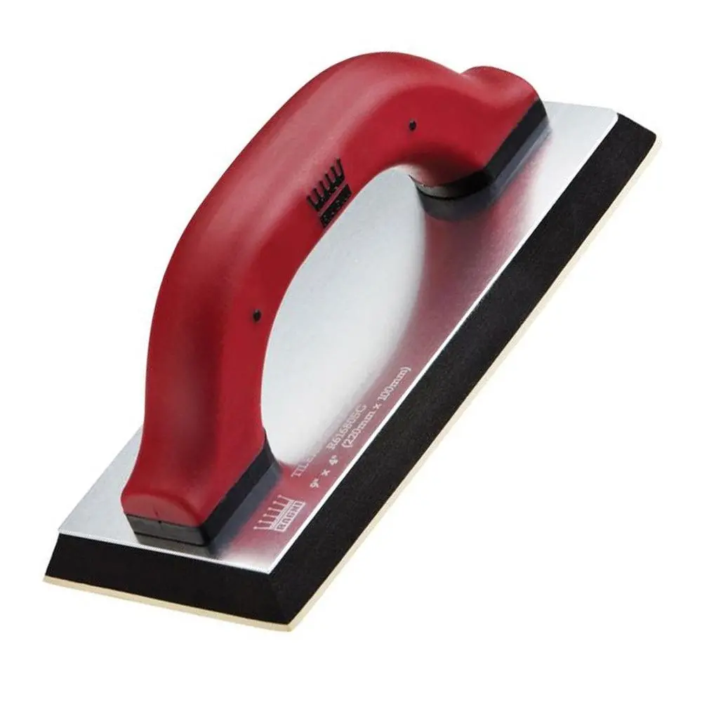 Ragni R61680sg 9" X 4" Gum Rubber Grout Float With Soft Grip Handle 1