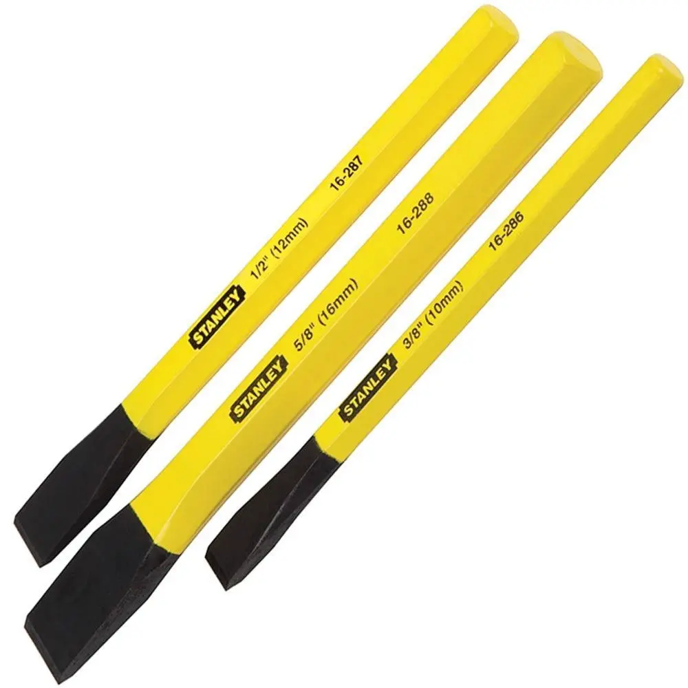 Stanley Sta418298 Cold Chisel Kit 3 Piece 1