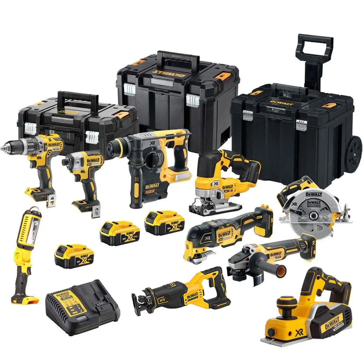 Dewalt Dckt4t710p3t 18V 10 Piece Cordless Kit 1