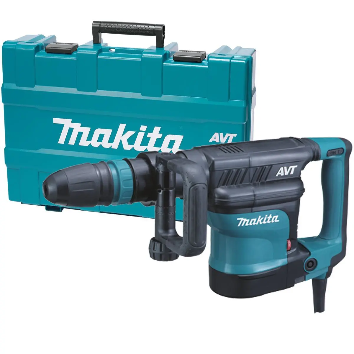 Makita Hm1111c/2 Sds-Max Avt Demolition Hammer Drill With Plastic Case 240V 1