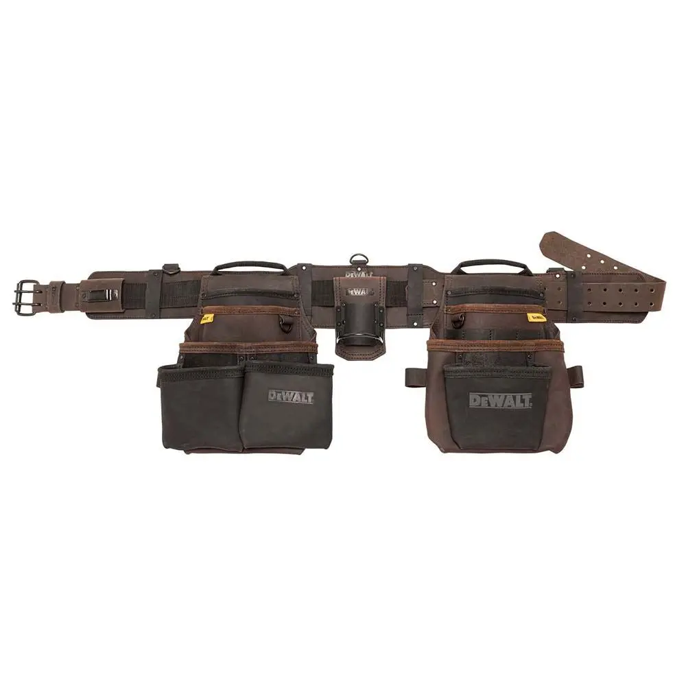 Dewalt Pro Leather Tool Belt Rig Dwst50113-1 1