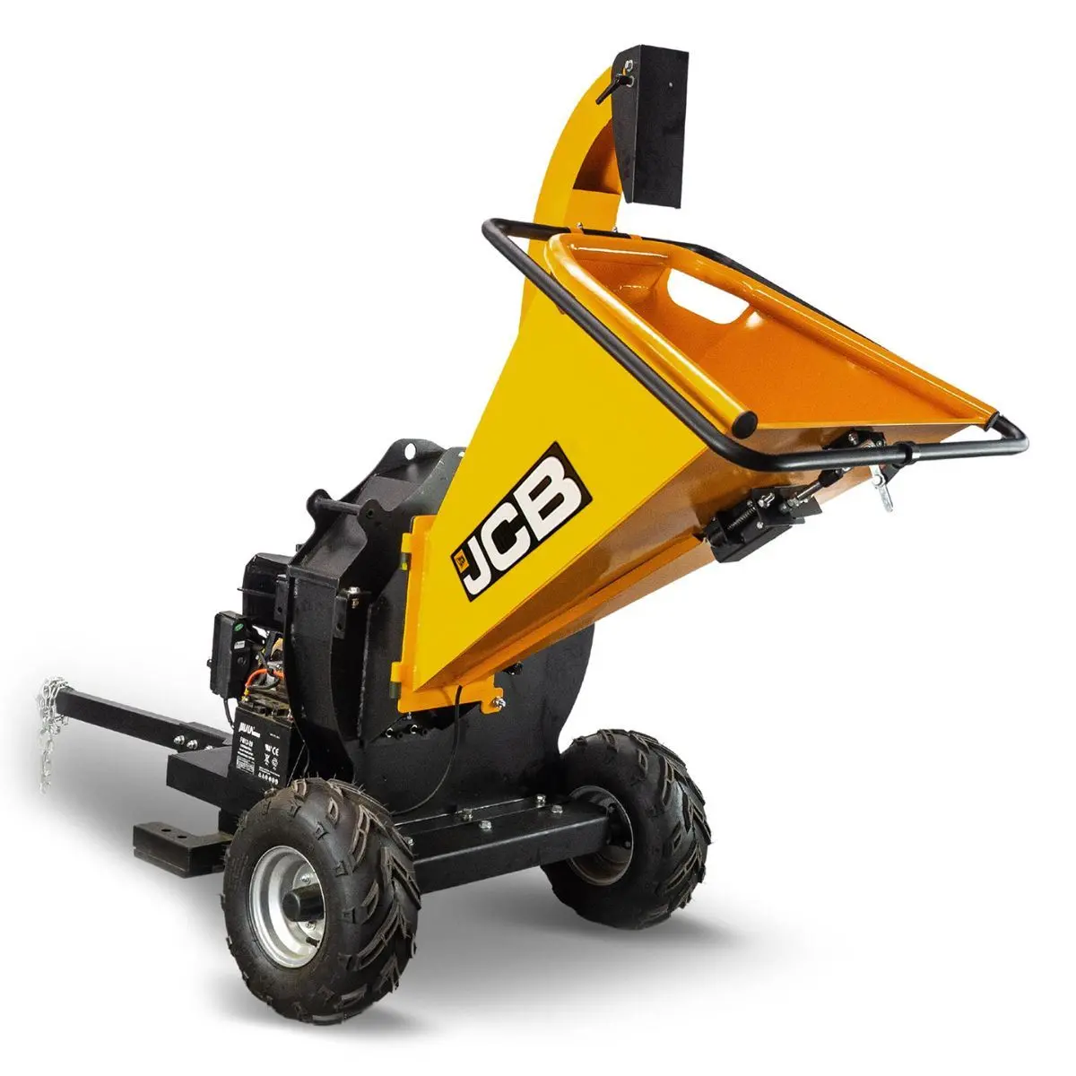 Jcb Ch150120pe 120Mm Heavy-Duty Petrol Wood Chipper 15Hp 4-Stroke Electric Start 1