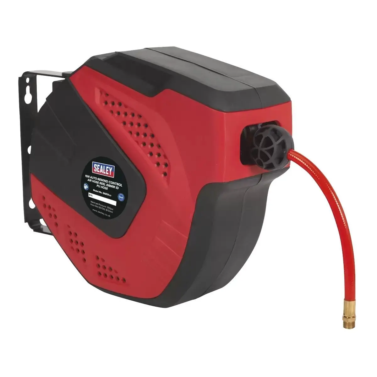 Sealey Sa821 Air Hose Reel Auto-Rewind Control 10M 1