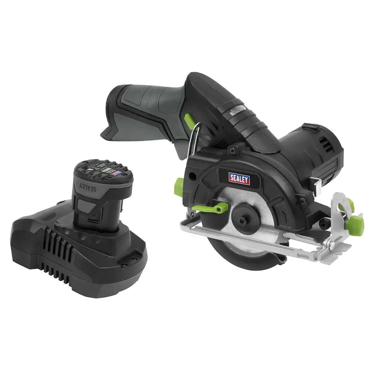 Sealey Cp108vcs 10.8V Cordless 85Mm Circular Saw Compact, Lightweight With Battery & Charger 1