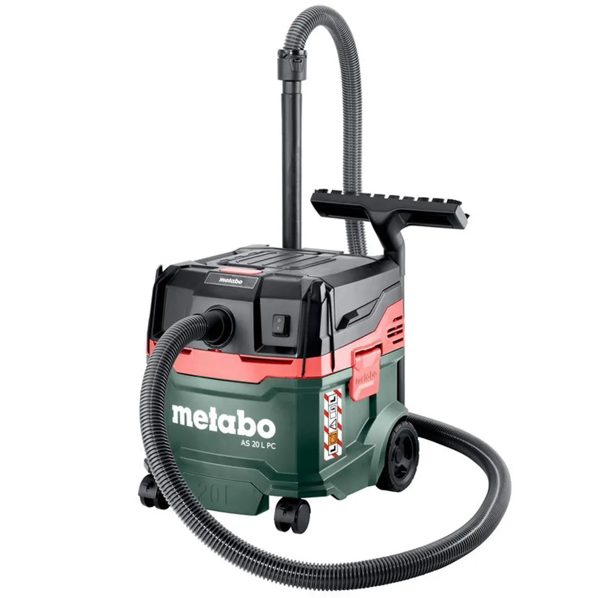 Metabo As 20 L Pc L-Class 20L All-Purpose Vacuum Cleaner 240V/1200W 602083380 1