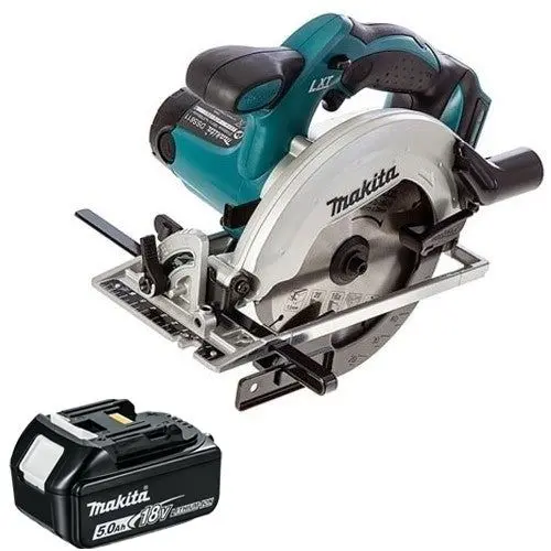 Makita Dss611z 18V Li-Ion 165Mm Circular Saw With 1 X 5.0Ah Battery 1