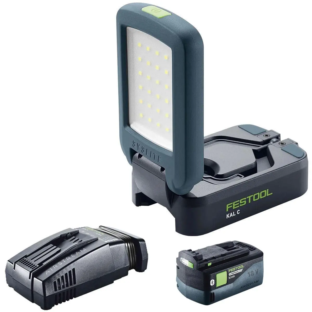 Festool Kal C Syslite 18V Cordless Working Light - 578128 With 1 X 5.0Ah Battery & Charger 1