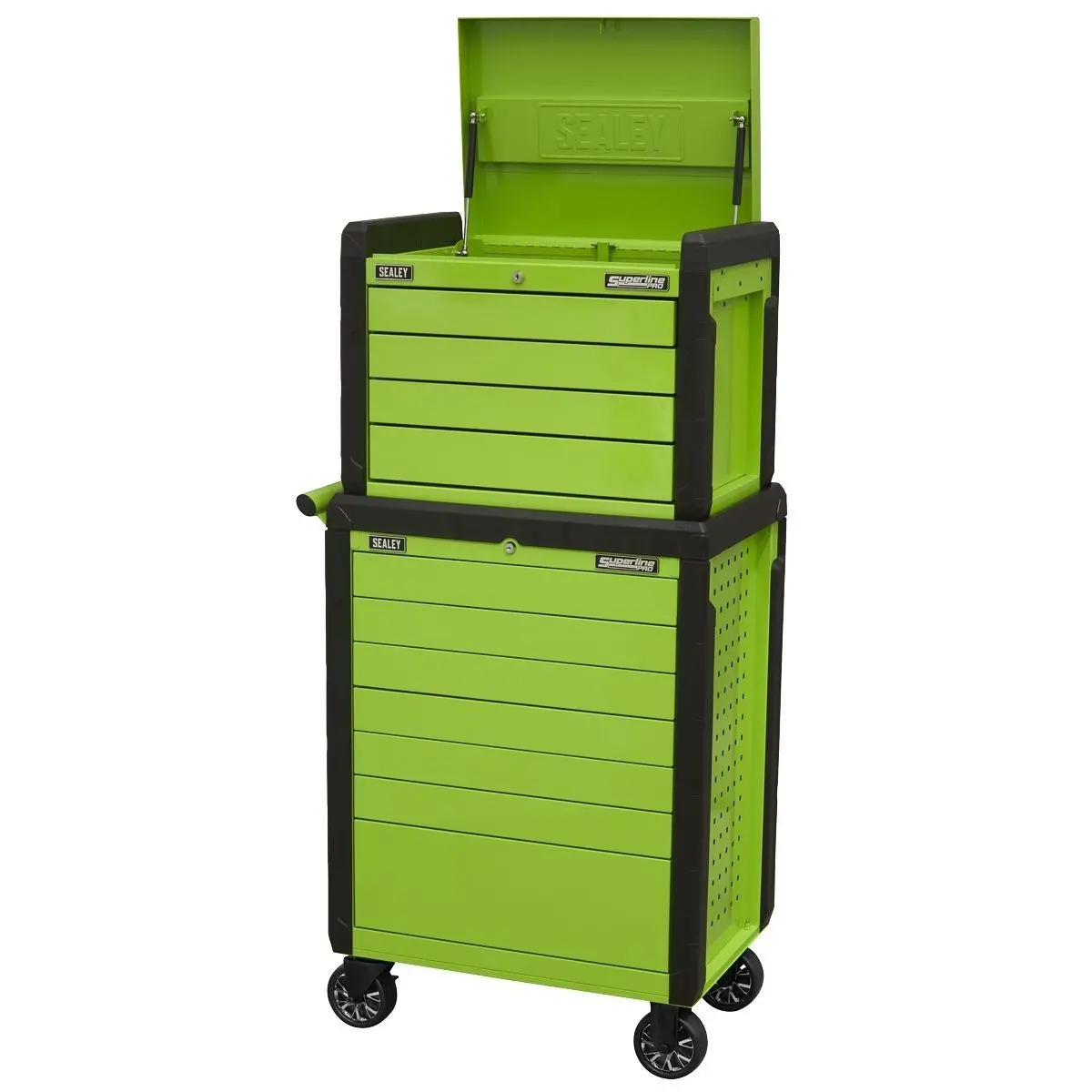 Sealey Appdstackg 11 Drawer Push-To-Open Topchest & Rollcab Combination 1