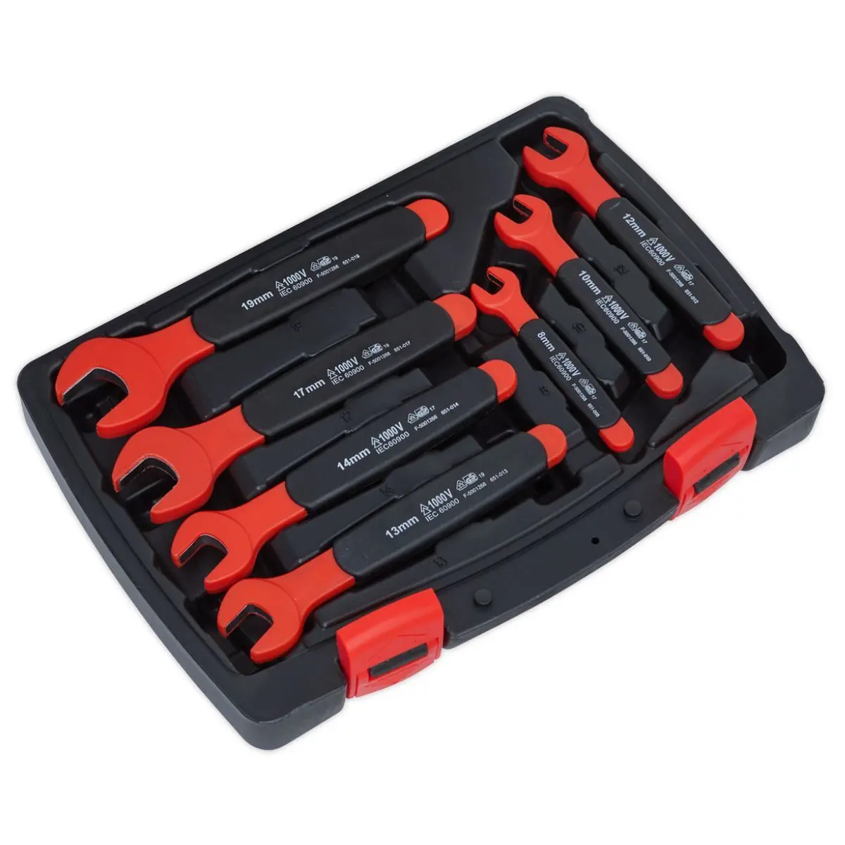 Sealey Ak63171 Insulated Open-End Spanner Set 7Pc Vde Approved 2
