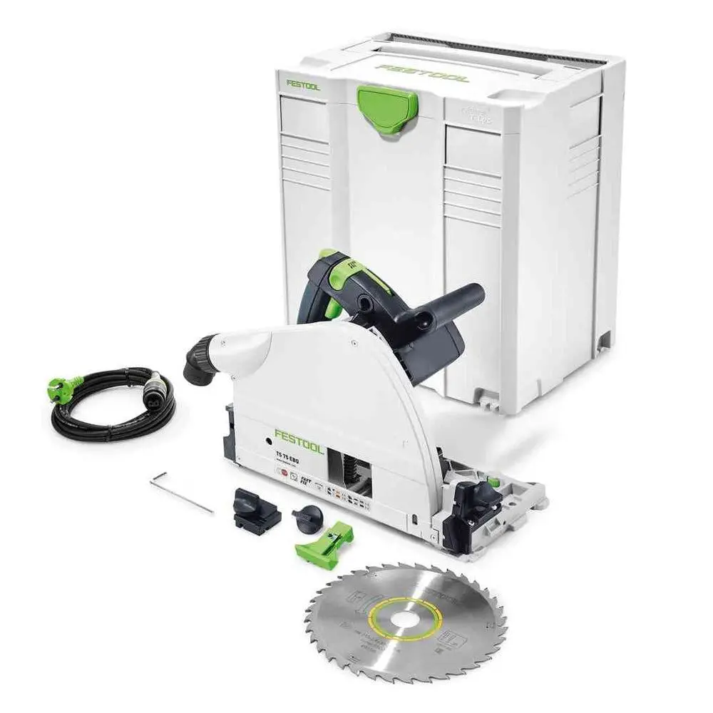 Festool Ts 75 Ebq-Plus 230V Gb Circular Plunge Cut Saw In Systainer - 576114 1