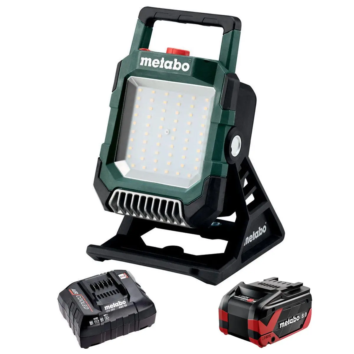 Metabo Bsa 18 Led 4000 18V Site Light With 1 X 8.0Ah Battery & Charger 1