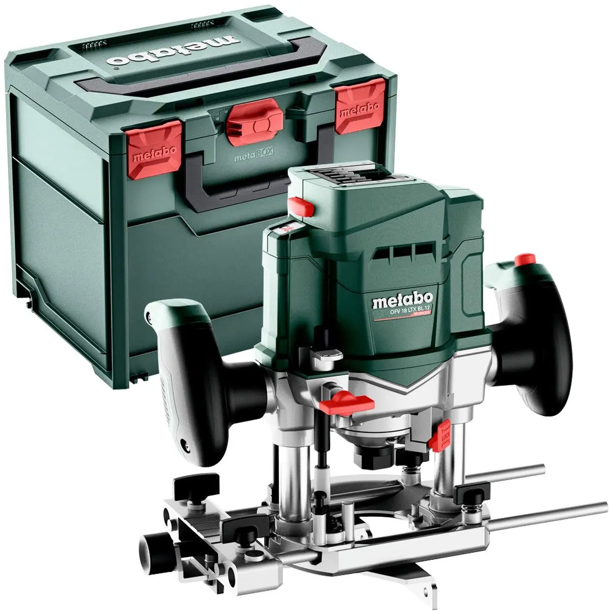 Metabo Ofv 18 Ltx Bl 12 18V Brushless 1/2" Router Body Only In Metabox 601743830 1