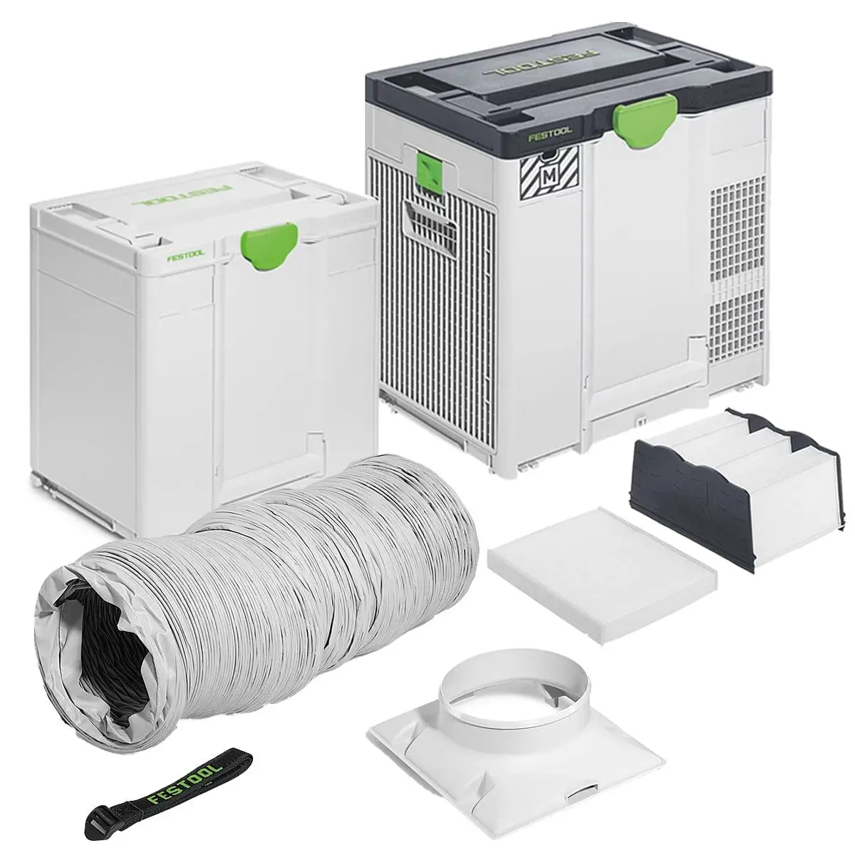 Festool Sys-Air M 110V Gb Air Purifier - 577786 With Ls-Sys-Air Air Supply Hose 577964 1