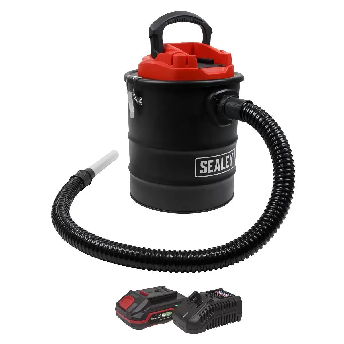 Sealey Cp20vavkit1 20V Handheld Ash 15L Vacuum Cleaner Kit With Battery & Charger 2