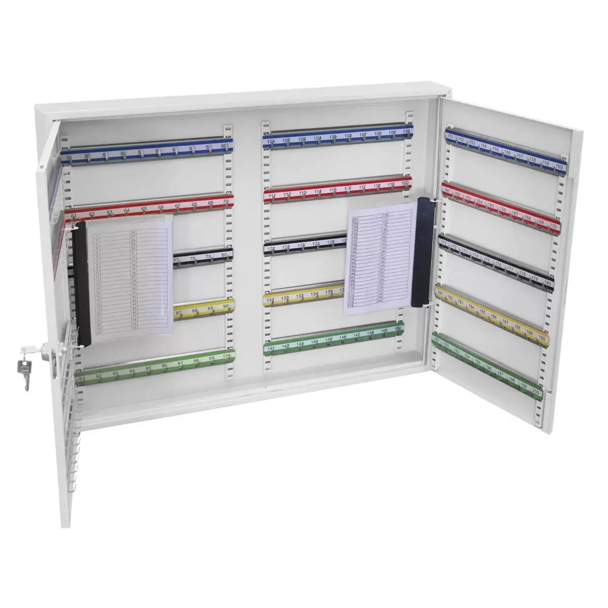 Sealey Skc200w Wide Key Cabinet 200 Key Capacity 1
