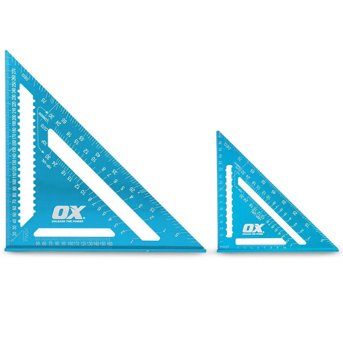 Ox Pro Aluminium Metric Rafters Square 180Mm & 300Mm Twin Pack Ox-P634701 1
