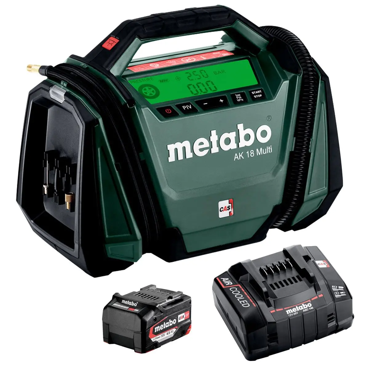 Metabo Ak 18 Multi 18V Multi-Function Inflator With 1 X 4.0Ah Battery & Charger 1