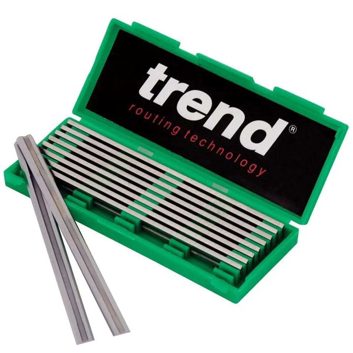 Trend Cr/Pb29/5Pr Craft Pro Planer Blade Set 82Mm X 5.5Mm X 1.1Mm Tc 5 Pairs 1