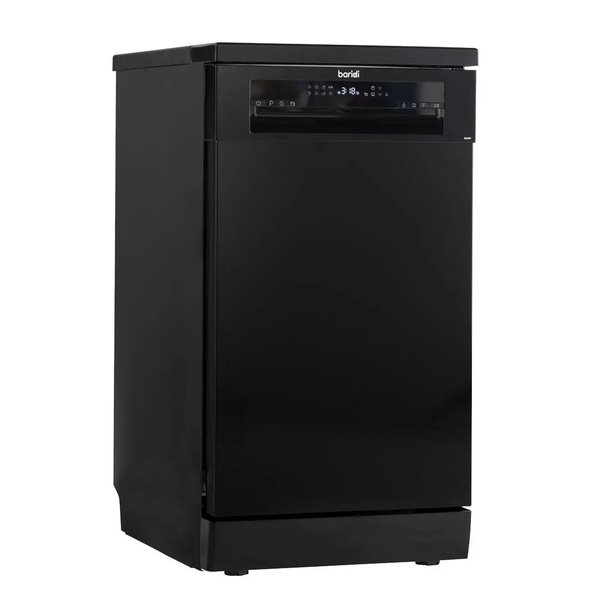 Sealey Dh267 Baridi Slimline Freestanding Dishwasher 45Cm Wide 10 Place Settings Black 1