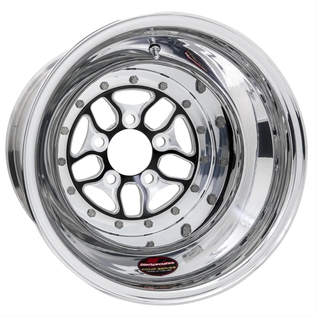 Billet Specialties Comp 7 Series Black Alloy Wheels 1