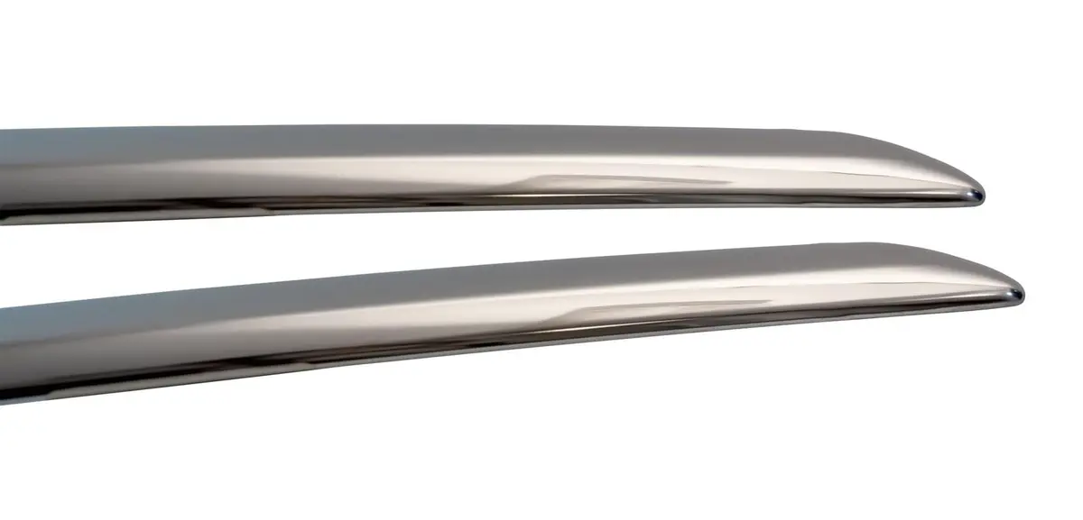 Bob Drake Reproduction Chrome Body Molding Kit – Fits 6A-7629034/5-B 1