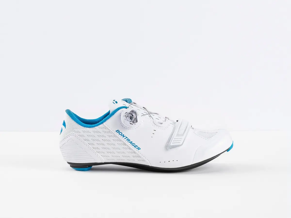 Bontrager Meraj Road Shoe Womens White/ Blue, Size 41 1