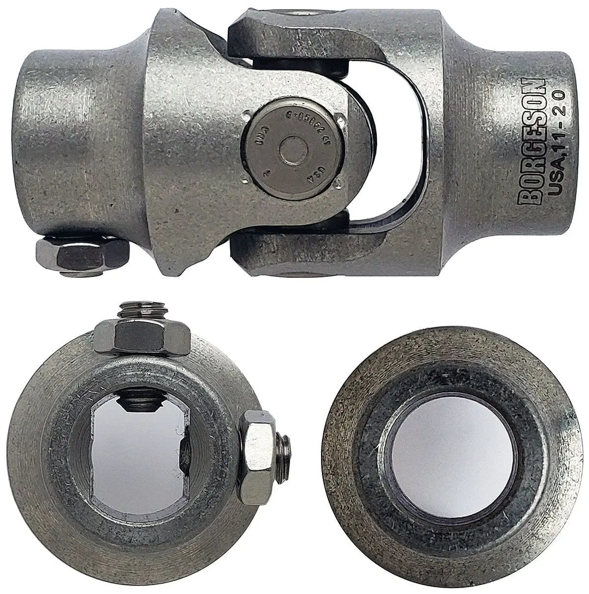 Borgeson Bor114964 Stainless Steel Single-Needle Bearing U-Joint 1