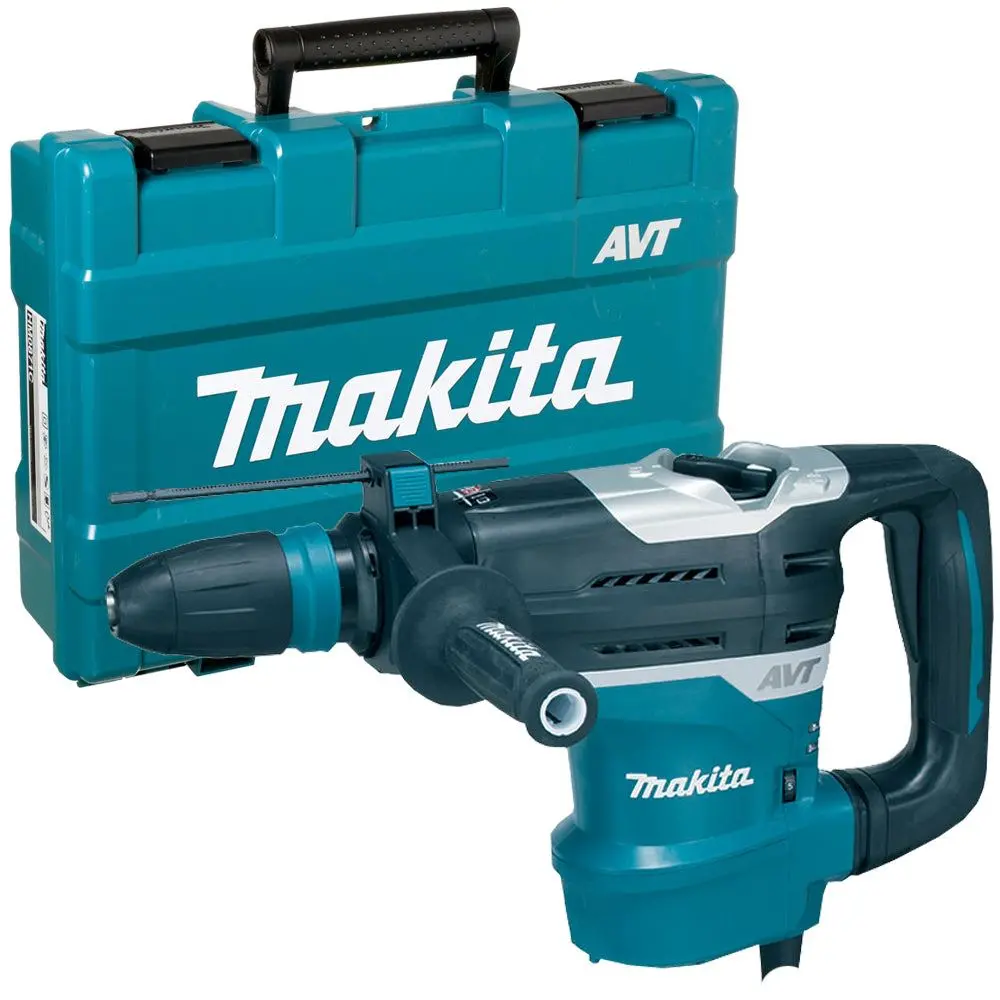 Makita Hr4013c/2 Sds-Max Avt Rotary Hammer Drill With Carrying Case 240V 1