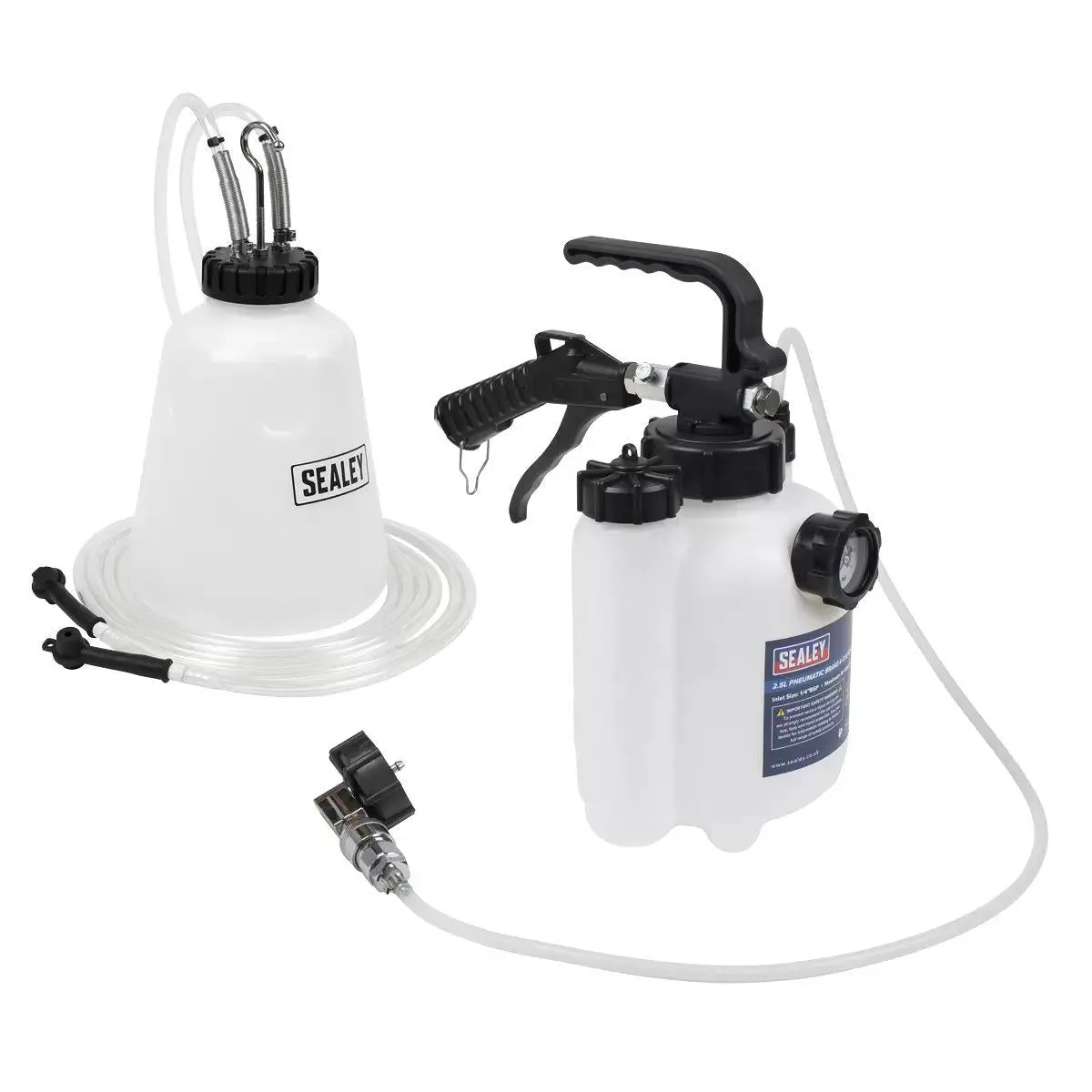 Sealey Vs830a Pneumatic Brake & Clutch Bleeding System 1