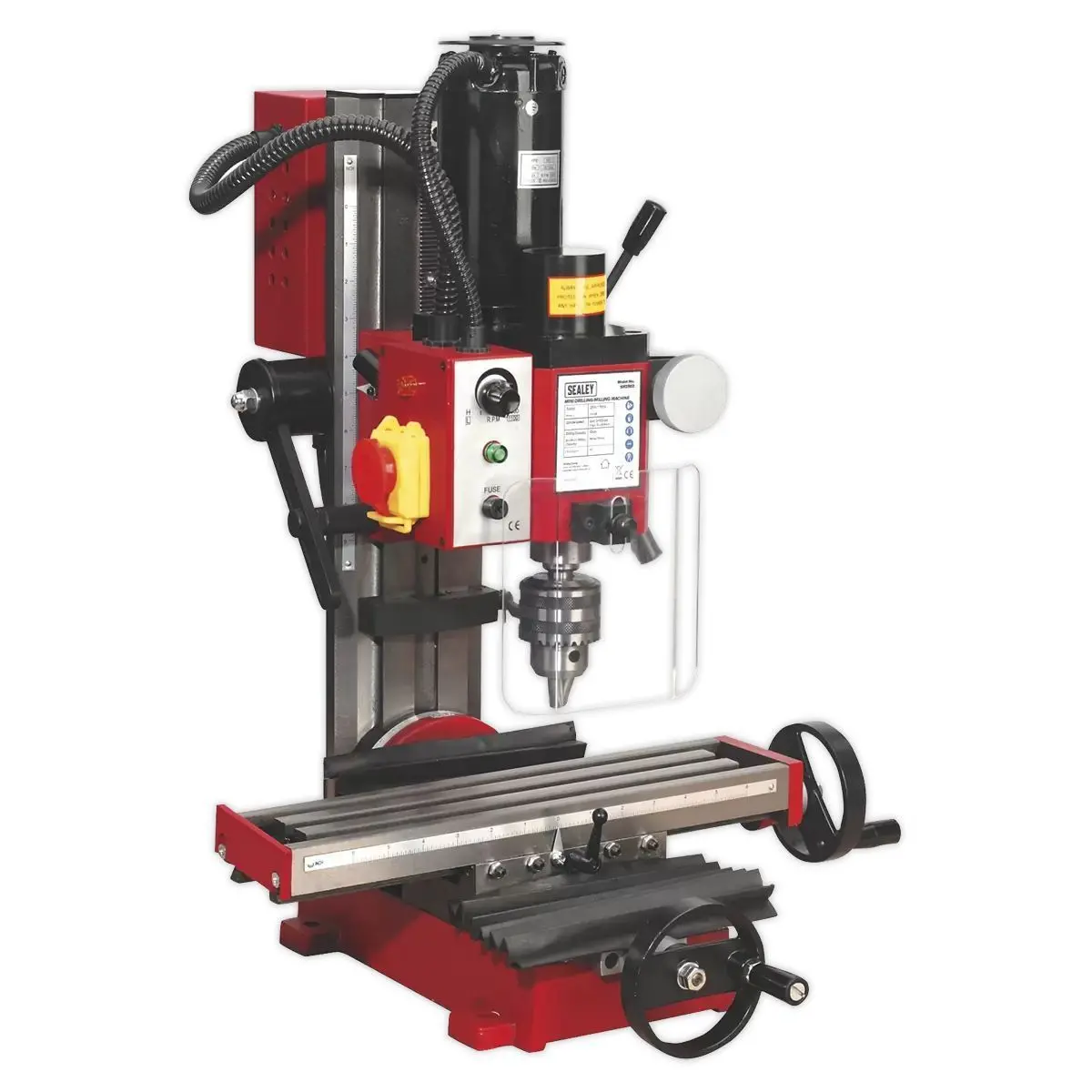 Sealey Sm2502 Mini Drilling & Milling Machine 230V/350W 1