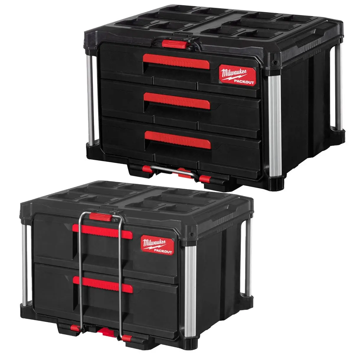 Milwaukee Packout 3 Drawer Tool Box With 2 Drawer Tool Box 1